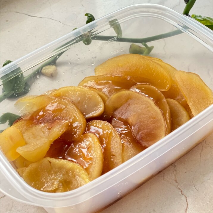 りんごのみりん煮